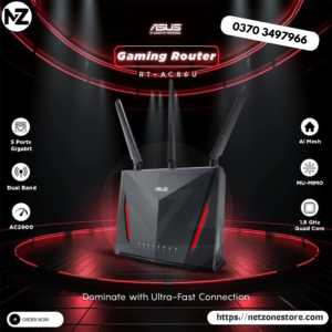 ASUS RT-AC86U Dual-Band AC2900 Wi-Fi Gigabit Router (Branded Used)