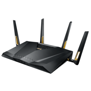 ASUS RT-AX88U AX6000 Wireless Dual-Band Wi-Fi 6 Smart Router ((Branded Used)