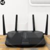 Nighthawk AX5400 wireless router back view